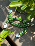 Hetian Jade Customizable Jade Cuban Link Chain – Personalized Length & Width with Natural Jade Beads
