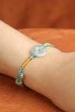 Minimal Handmade Peace Knot Bracelet for Daily Wear