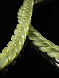 Hetian jade Cuban chain