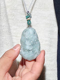 KW Grade A Jewllery Forests Dragon White Jade Pendant