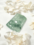 Natural Burmese Jade Landscape Pendant – Serene Mountain & River Design