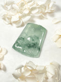 Natural Burmese Jade Landscape Pendant – Serene Mountain & River Design