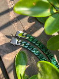 Natural Jade Cuban Link Necklace – Premium Handmade Jewelry