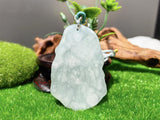 KW Grade A Jewllery Forests Dragon White Jade Pendant