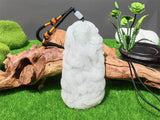 KW Grade A Jewllery Monk White Jade Pendant