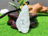 KW Grade A Schmuck Natur Geschenk Weißer Jade Anhänger