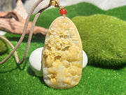 Burmese Jadeite Yellow Jade Pendant