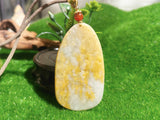 Burmese Jadeite Yellow Jade Pendant