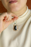 High-Quality Black Jadeite Cicada Pendant – Symbol of Renewal & Wisdom