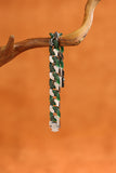 Natural Burmese Jadeite Cuban Link Bracelet – Green Jade & Silver-plated Jewelry