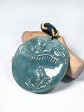 KW Grade A Jewllery China Palace Green Jade Pendant