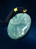 KW Grade A Jewllery China Palace Green Jade Pendant