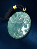 KW Grade A Jewllery China Palace Green Jade Pendant