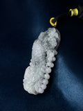 KW Grade A Jewllery Elegant Bird White Jade Pendant