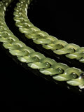 Hetian jade Cuban chain